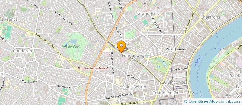 localisation de l'entreprise MONSIEUR MARTIN BARBALAT  BORDEAUX