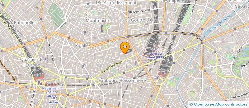 localisation de l'entreprise MONSIEUR MARTIN BARBE  PARIS