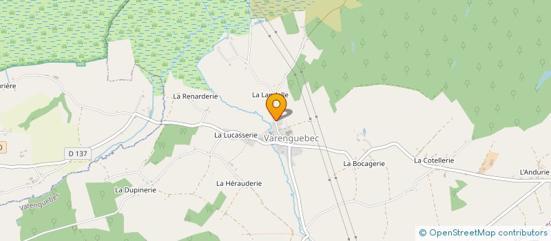 localisation de l'entreprise MONSIEUR MARTIN BARNSDALL  VARENGUEBEC