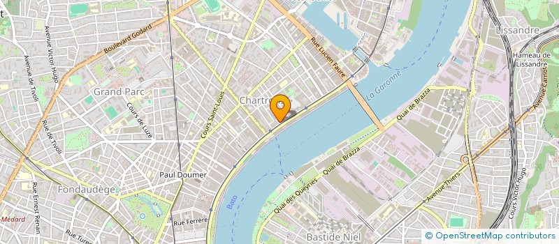 localisation de l'entreprise MONSIEUR MARTIN BARRERE  BORDEAUX