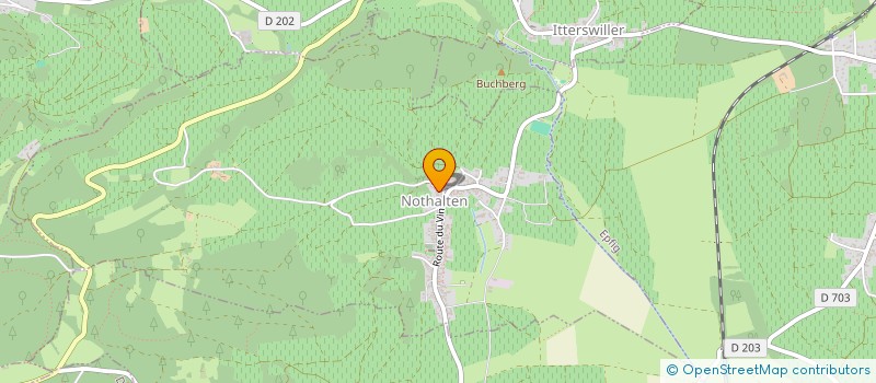 localisation de l'entreprise MONSIEUR MARTIN BAUMEYER  NOTHALTEN