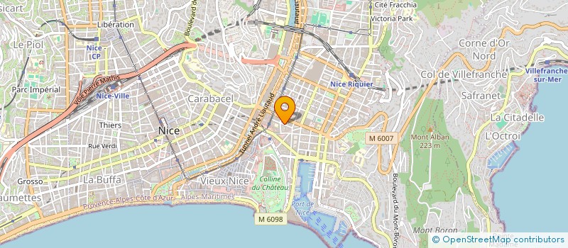 localisation de l'entreprise MONSIEUR MARTIN BENZAKEN à NICE