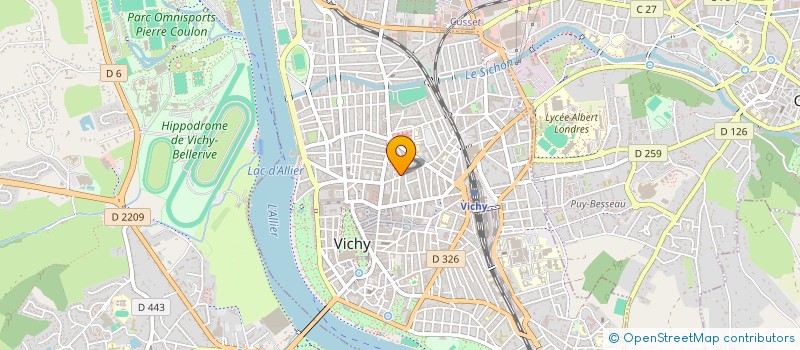 localisation de l'entreprise MONSIEUR MARTIN BERARD  AUBIERE