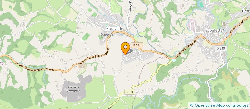 localisation de l'entreprise MONSIEUR MARTIN BERGARA à SOURAIDE