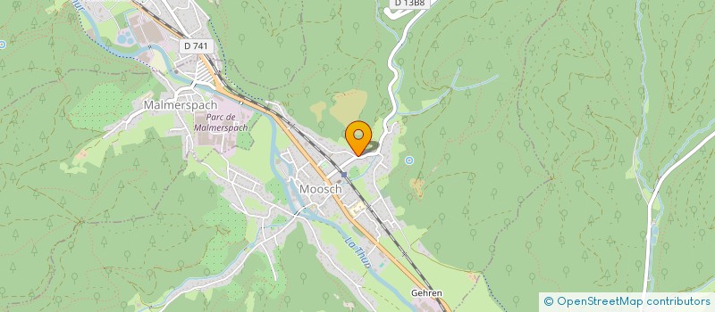 localisation de l'entreprise MONSIEUR MARTIN BERNA  MOOSCH