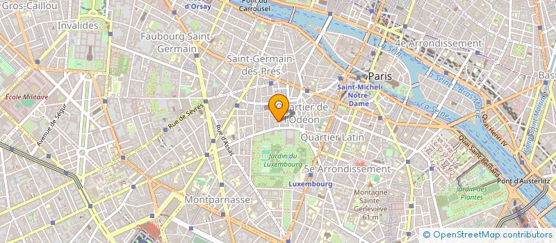 localisation de l'entreprise MONSIEUR MARTIN BERNIER  PARIS