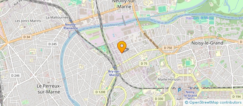 localisation de l'entreprise MONSIEUR MARTIN BERRY  NOISY-LE-GRAND