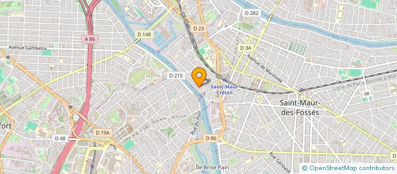 localisation de l'entreprise MONSIEUR MARTIN BIDARD à SAINT-MAUR-DES-FOSSES