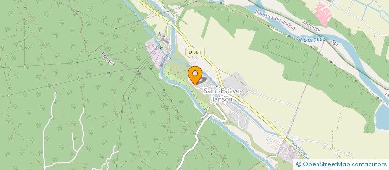 localisation de l'entreprise MONSIEUR MARTIN BOITEAU  SAINT-ESTEVE-JANSON