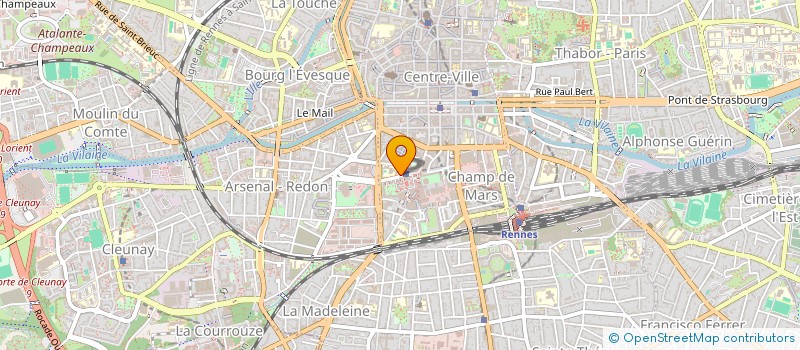 localisation de l'entreprise MONSIEUR MARTIN BOSC  LE RHEU