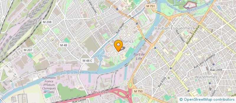 localisation de l'entreprise MONSIEUR MARTIN BOSSERELLE à LILLE