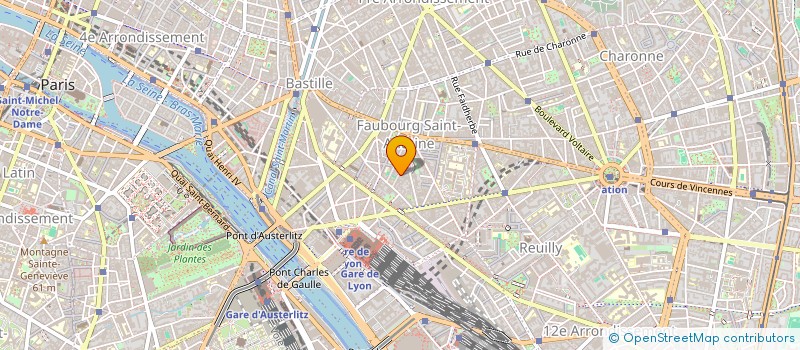 localisation de l'entreprise MONSIEUR MARTIN BOTERO IRIARTE  PARIS