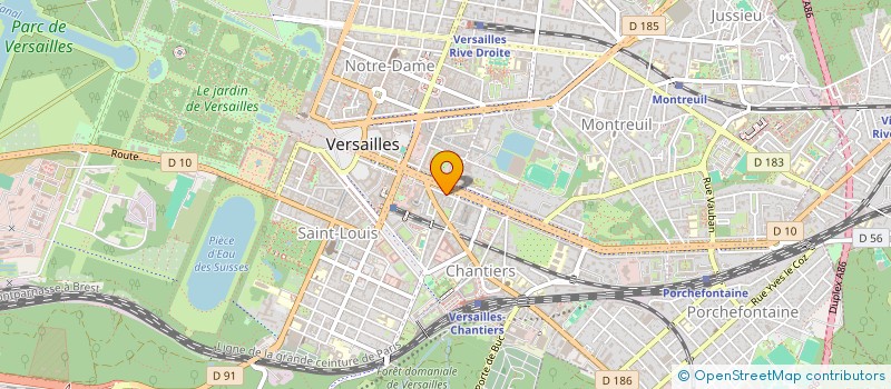 localisation de l'entreprise MONSIEUR MARTIN BOUDIAS à VERSAILLES