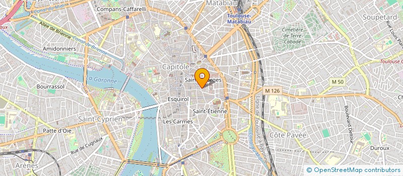 localisation de l'entreprise MONSIEUR MARTIN BOULADOUR à TOULOUSE