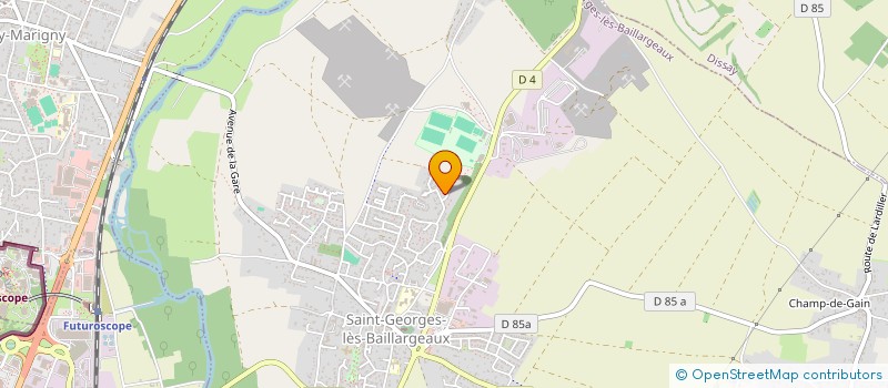 localisation de l'entreprise MONSIEUR MARTIN BRASSELET  JAUNAY-MARIGNY