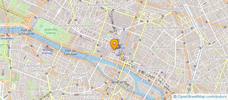 localisation de l'entreprise MONSIEUR MARTIN BROC  PARIS