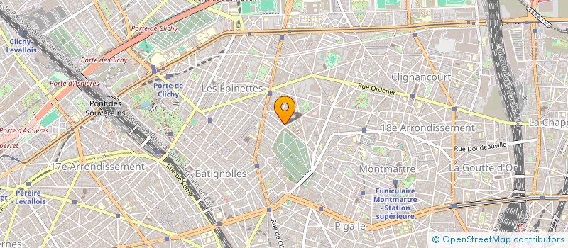 localisation de l'entreprise MONSIEUR MARTIN BRUCELLE  PARIS