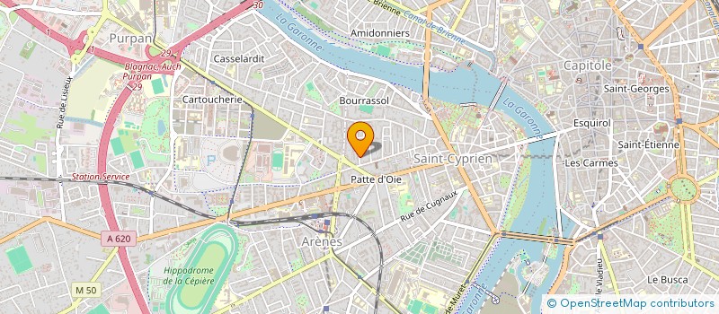 localisation de l'entreprise MONSIEUR MARTIN BRUEL à TOULOUSE