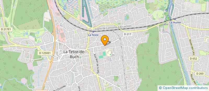 localisation de l'entreprise MONSIEUR MARTIN BULTE à LA TESTE-DE-BUCH