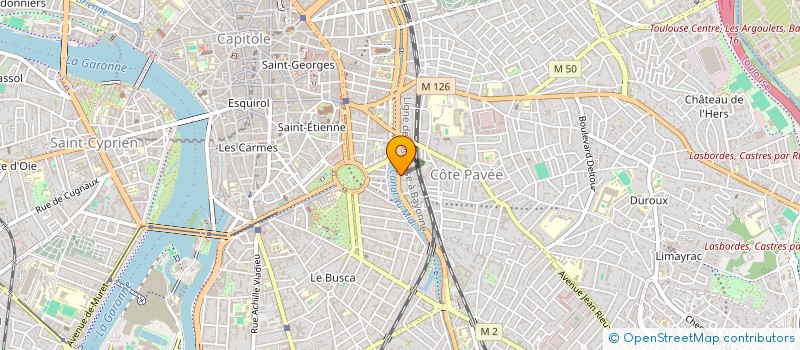 localisation de l'entreprise MONSIEUR MARTIN CAILLIAU à TOULOUSE