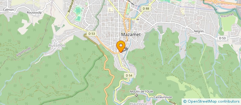 localisation de l'entreprise MONSIEUR MARTIN CAPEY à MAZAMET