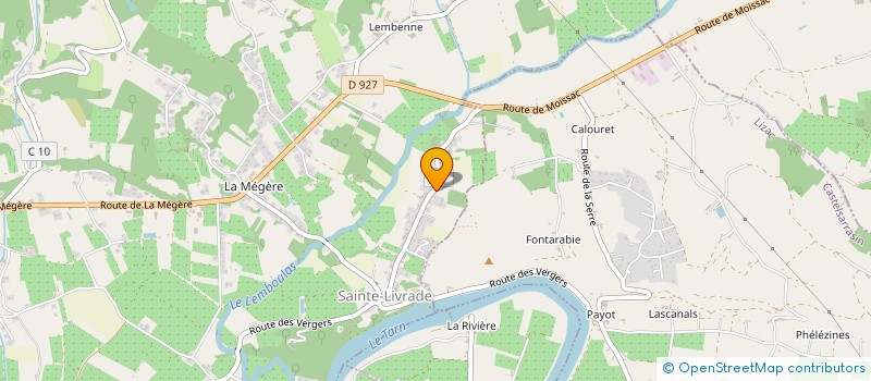 localisation de l'entreprise MONSIEUR MARTIN CARBON à SAINT-GIRONS