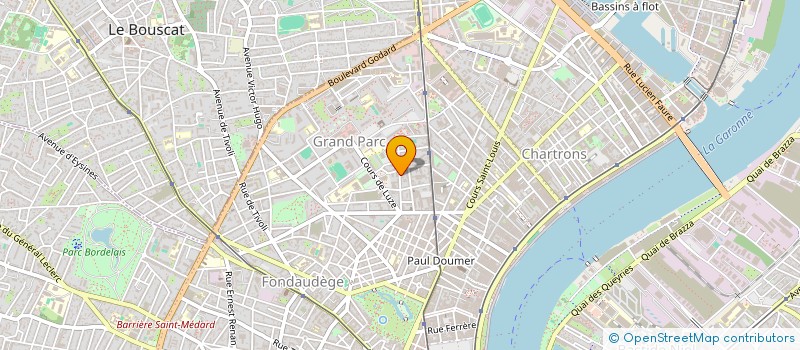 localisation de l'entreprise MONSIEUR MARTIN CARRE  BORDEAUX