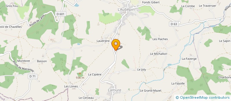 localisation de l'entreprise MONSIEUR MARTIN CARRET à LARAJASSE