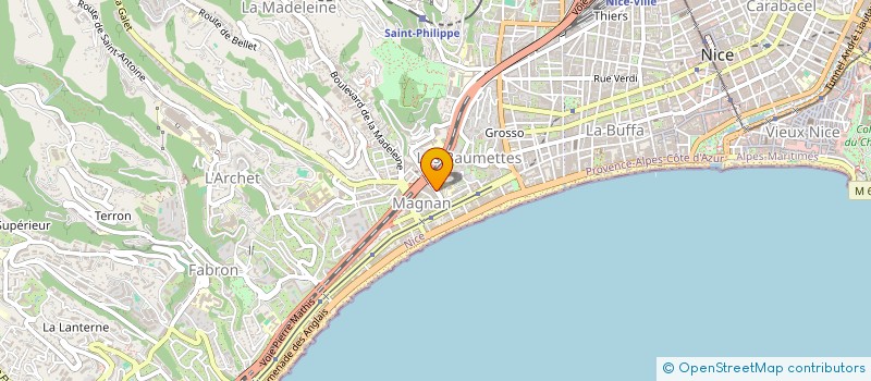 localisation de l'entreprise MONSIEUR MARTIN CARTIER à NICE