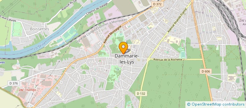 localisation de l'entreprise MONSIEUR MARTIN CAUDAL à DAMMARIE-LES-LYS