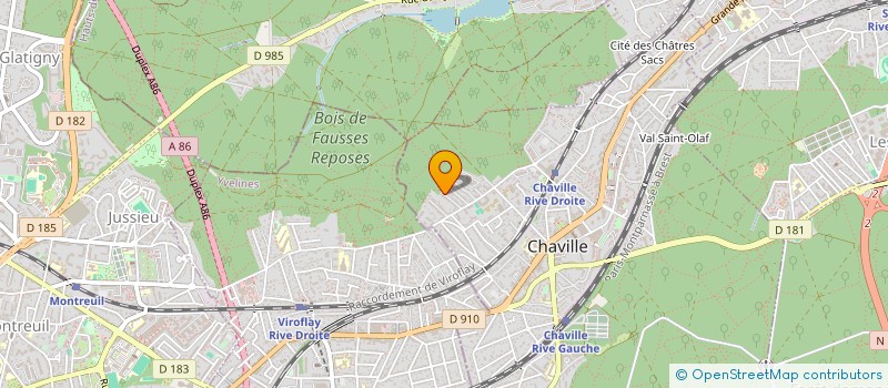 localisation de l'entreprise MONSIEUR MARTIN CAVIL à CHAVILLE