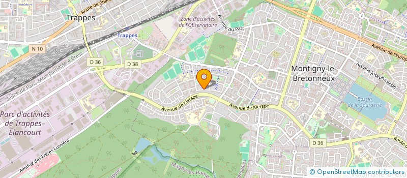 localisation de l'entreprise MONSIEUR MARTIN CAYSSILIE  MONTIGNY-LE-BRETONNEUX