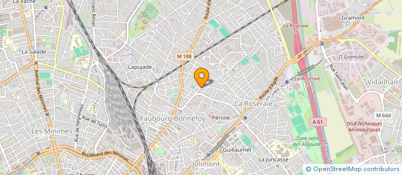localisation de l'entreprise MONSIEUR MARTIN CHALEV à TOULOUSE