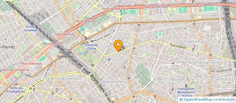 localisation de l'entreprise MONSIEUR MARTIN CHASSIN DU GUERNY  PARIS