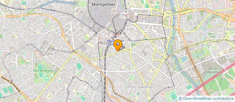 localisation de l'entreprise MONSIEUR MARTIN CHEVALIER  MONTPELLIER