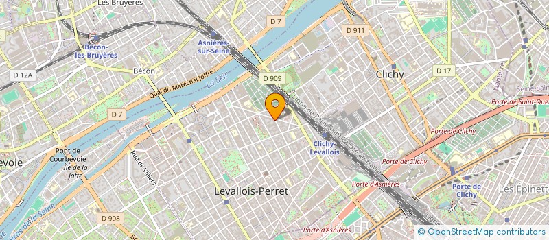localisation de l'entreprise MONSIEUR MARTIN CIXOUS à LEVALLOIS PERRET