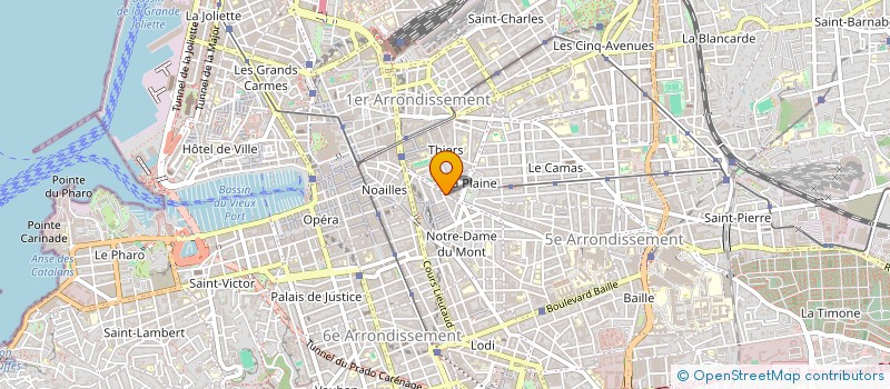 localisation de l'entreprise MONSIEUR MARTIN CLAVEY à MARSEILLE