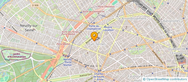 localisation de l'entreprise MONSIEUR MARTIN CLECH  PARIS