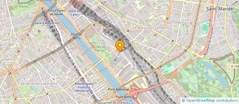 localisation de l'entreprise MONSIEUR MARTIN COLNAT  PARIS