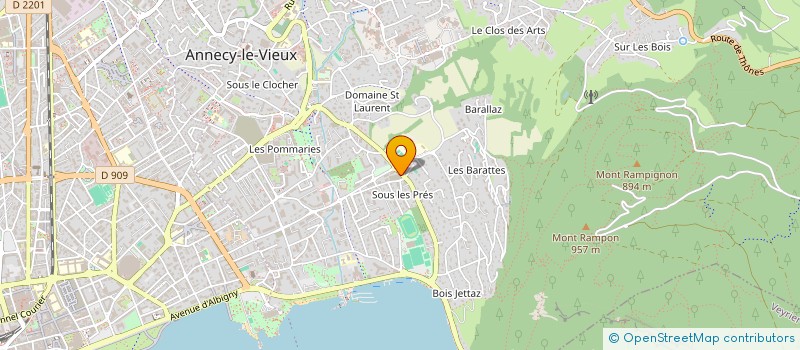 localisation de l'entreprise MONSIEUR MARTIN CONAN  DIVONNE-LES-BAINS