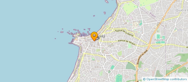 localisation de l'entreprise MONSIEUR MARTIN COOK à BIARRITZ