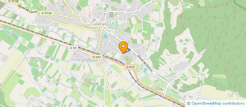 localisation de l'entreprise MONSIEUR MARTIN CORDUANT  CADENET