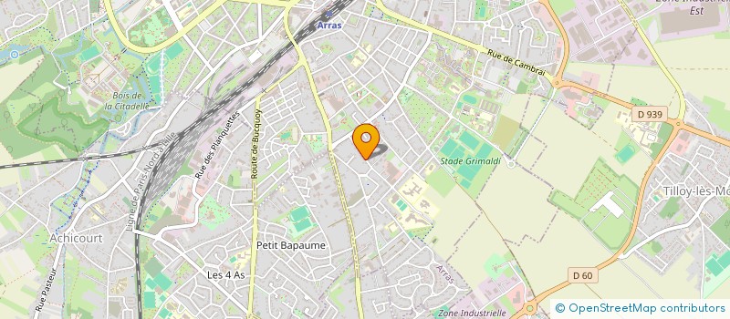 localisation de l'entreprise MONSIEUR MARTIN CORNET à ARRAS