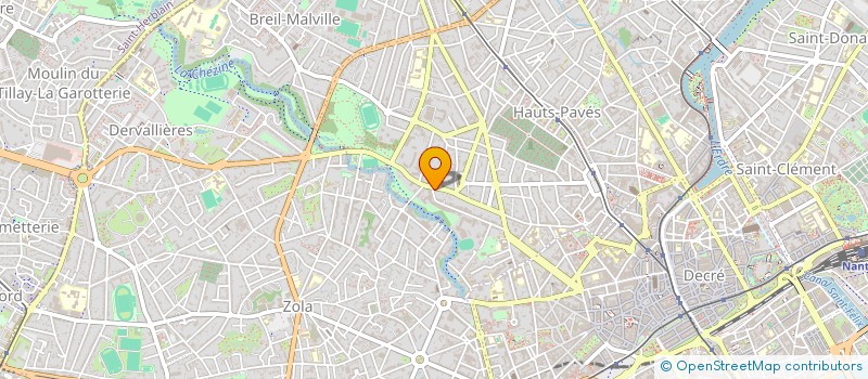 localisation de l'entreprise MONSIEUR MARTIN COUE à NANTES