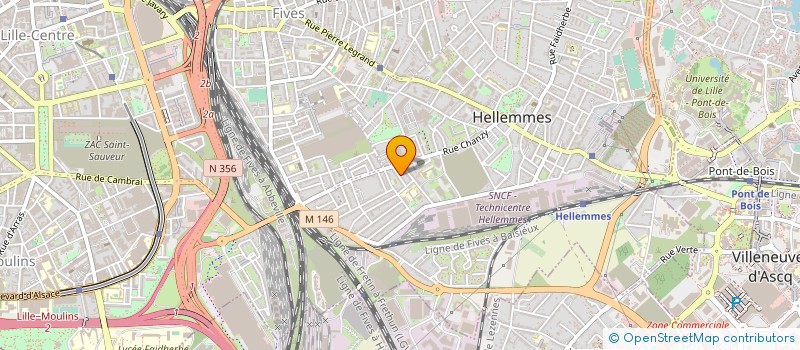 localisation de l'entreprise MONSIEUR MARTIN COULON à LILLE