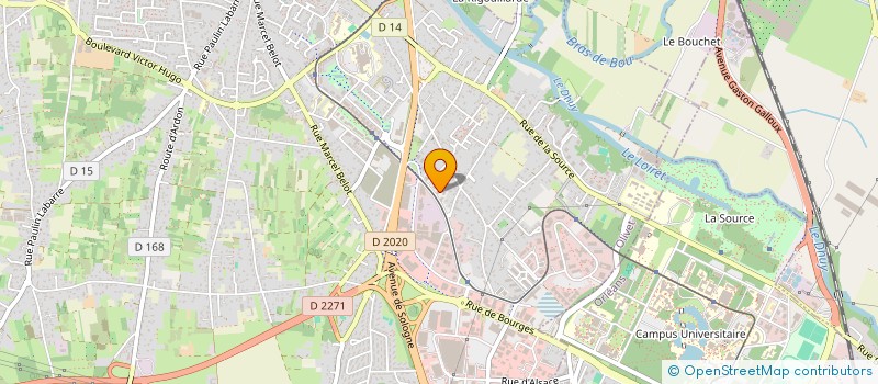 localisation de l'entreprise MONSIEUR MARTIN COURBOIN  TOURS