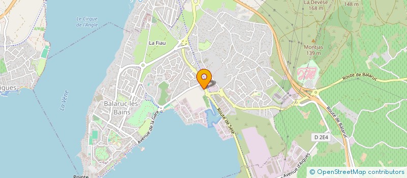 localisation de l'entreprise MONSIEUR MARTIN COURNAUD  BALARUC-LE-VIEUX