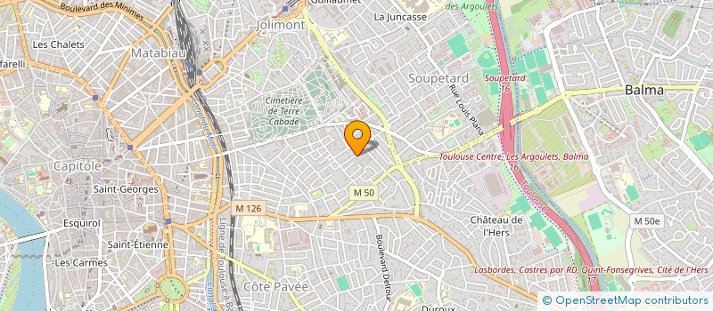 localisation de l'entreprise MONSIEUR MARTIN COUSSEAU à TOULOUSE