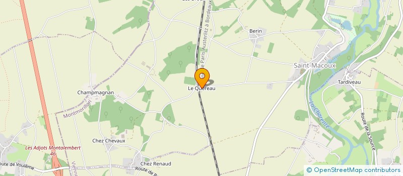 localisation de l'entreprise MONSIEUR MARTIN CURD  VAL-DE-COMPORTE