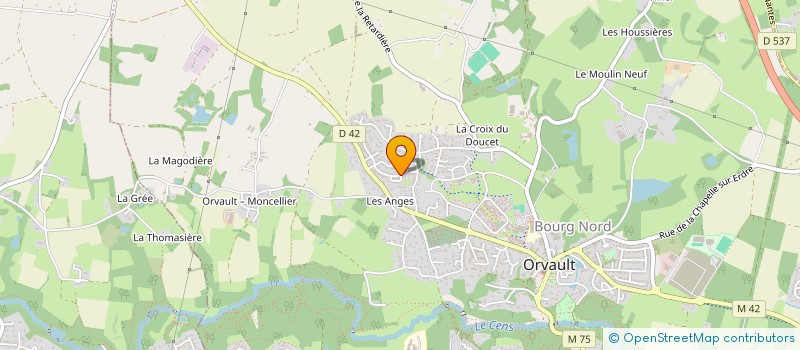 localisation de l'entreprise MONSIEUR MARTIN DAGORNE à ORVAULT